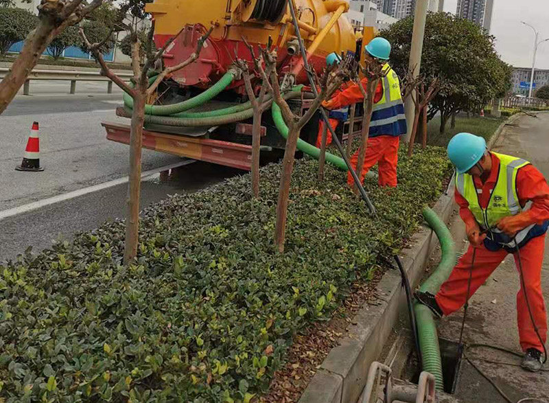 曾都市政管道清淤